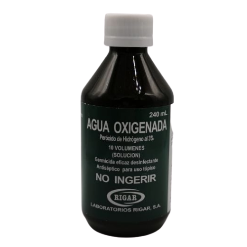 Agua Oxigenada 240ml (1 frasco)