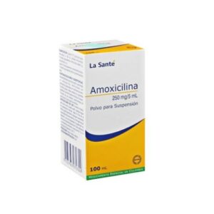 Amoxicilina 250mg/5ml polvo para suspensión (1 frasco)
