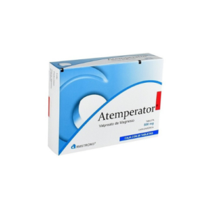 Atemperator 500 mg Valproato de Magnesio (20 comprimidos)
