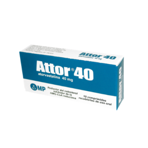 Attor 40 mg (atorvastatina) (1 comprimido)