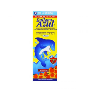 Ballena Azul 200 ml Melocoton (1 frasco)