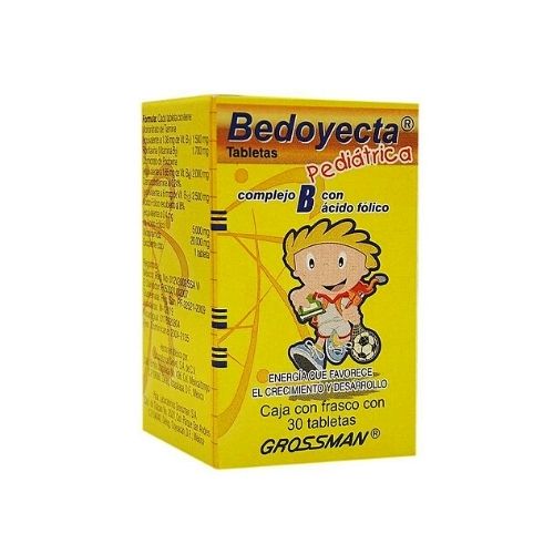 Bedoyecta ComplejoB ácido folico Pediátrico (30 cápsulas)