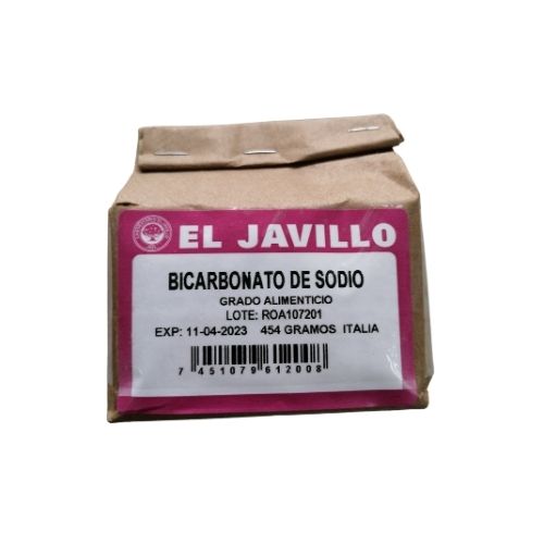 Bicarbonato de sodio 454g (1 sobre)