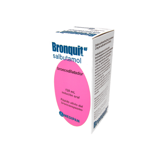 Bronquit 5mg/ml (salbutamol) (1 frasco)