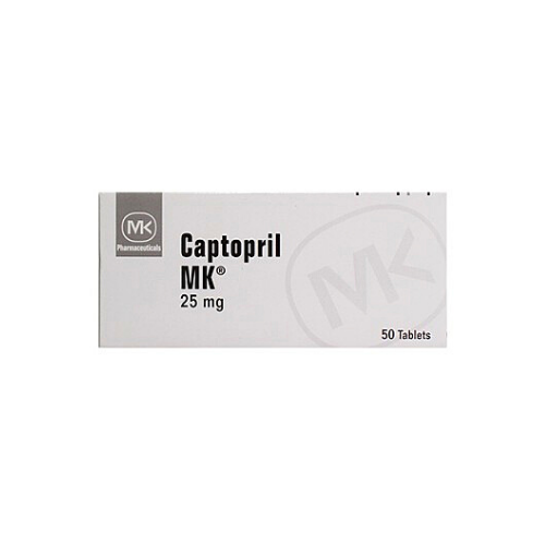Captopril MK 25 mg (1 comprimido)