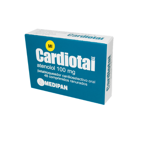 Cardiotal 50 (atenolol) (1 comprimido)