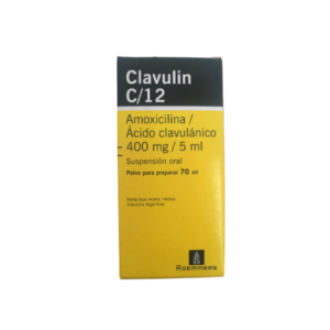 Clavulin C/12 400mg/5ml suspensión (1 frasco)