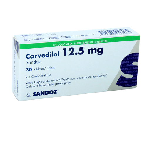 Coryol 12.5mg (1 comprimido)