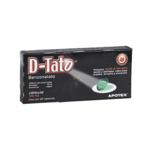 D-tato (Benzonatato) 100 mg (1 comprimido)