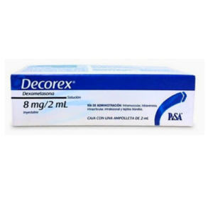 Decorex 8mg-2ml (1 ampolla inyectable)