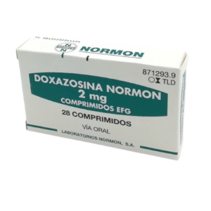Doxazosina 2mg Normon (1 comprimido)