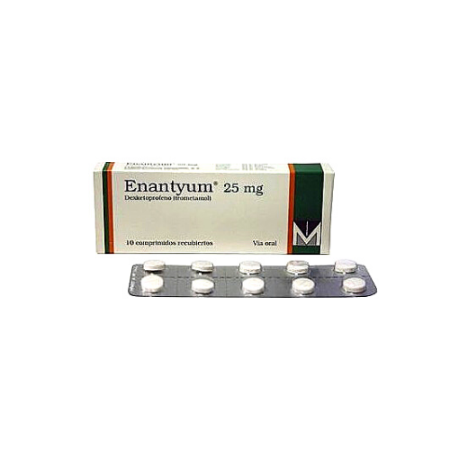 Enantyum (dexketoprofeno) 25mg (1 comprimido)