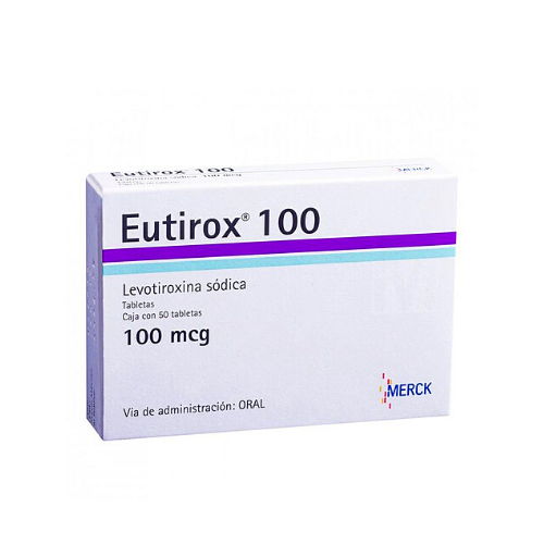 Eutirox 100 mcg (1 comprimido) Levotiroxina