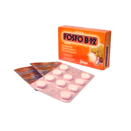 Fosfo B12 Tabletas (1 comprimido)