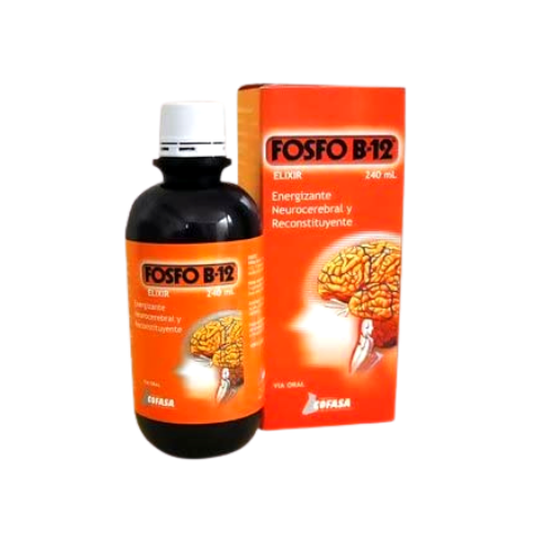 Fosfo B12 líquido 240ml (1 frasco)