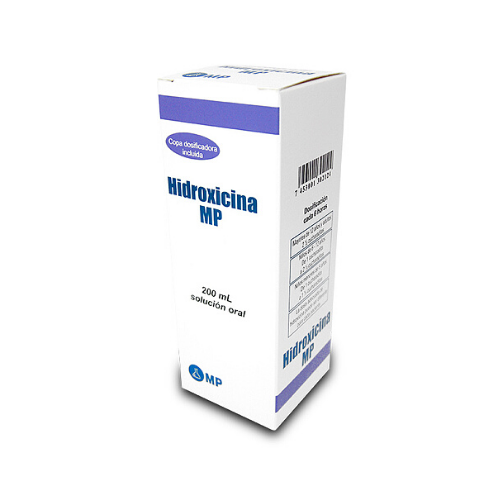Hidroxicina 10mg/5ml jarabe 200ml (1 frasco)