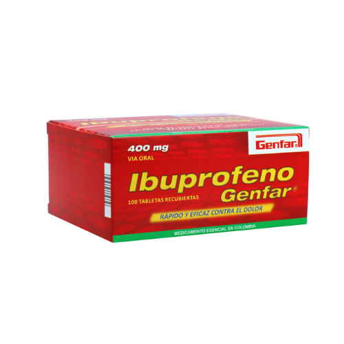 Ibuprofeno 400mg (1 comprimido)