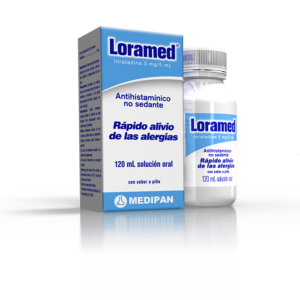 Loramed 5mg/5ml solución (Loratadina) (1 frasco)