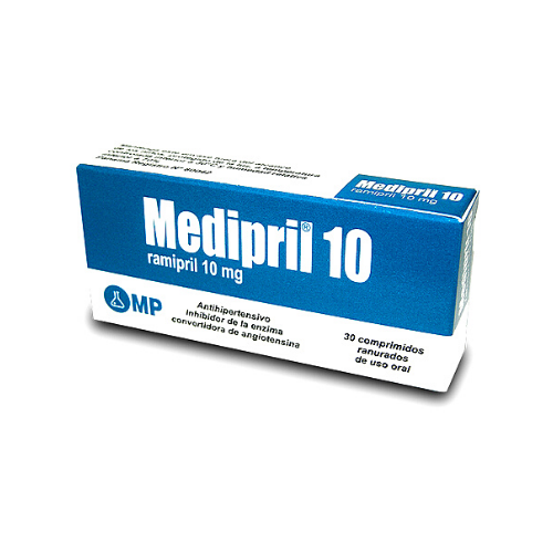 Medipril 10mg (ramipril) (1 comprimido)