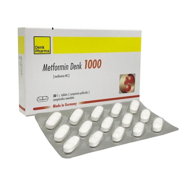 Metformina 1000mg (Denk) (1 comprimido)