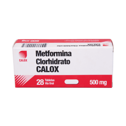Metformina clorhidrato 500mg (1 comprimido)