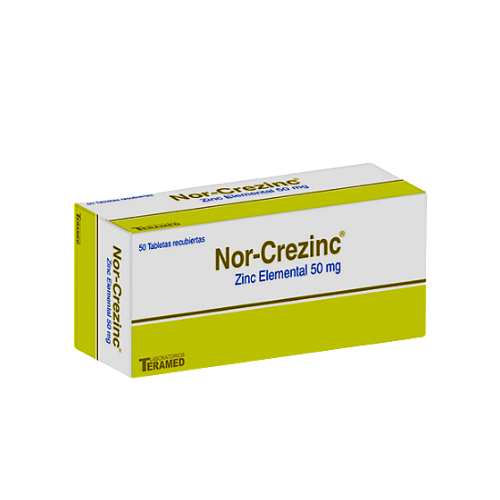 Nor-Crezinc 50mg (Zinc elemental) (1 comprimido)