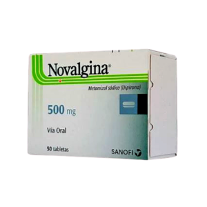 Novalgina (Metamizol sódico 500mg) (4 comprimidos)