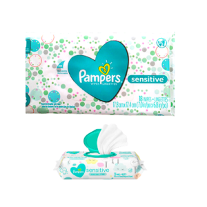 Pampers sentive x 18 wipes (1 paquete)