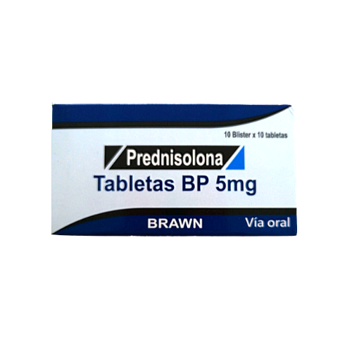Prednisolona 5mg (1 comprimido)