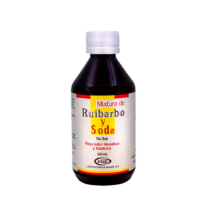 Ruibarbo y soda 240ml (1 frasco)