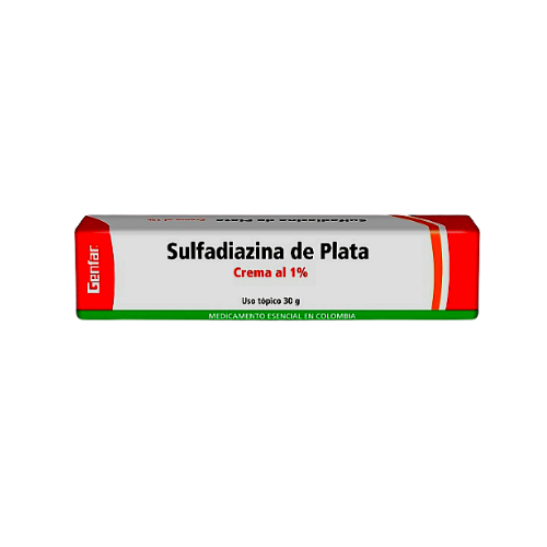 Sulfadiazina de Plata 30g (1 crema)