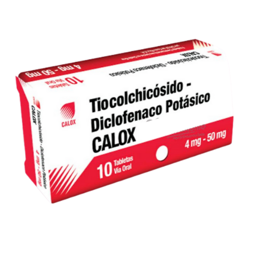 Tiocolchicósido 4mg-50mg Calox (1 comprimido)