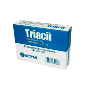 Triacil (triamtereno 50mg/ hidroclorotiazida 25mg) (1 comprimido)