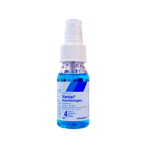 Vantal bucofaríngeo/Bencidamina/ spray 30ml (1 frasco)