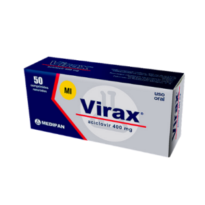 Virax 400mg (aciclovir) (1 comprimido)