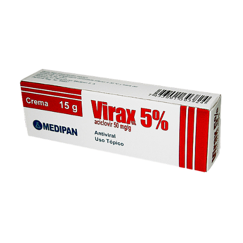 Virax 5% (aciclovir) (1 crema)