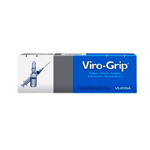 Viro-Grip III antigripal (1 ampolla inyectable)