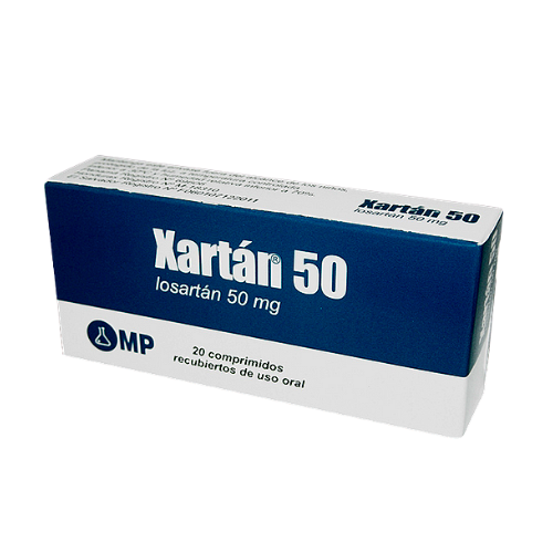 Xartan 50mg (losartan 50 mg) (1 comprimido)