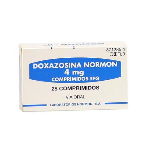 Doxazosina 4mg Normon (1 comprimido)
