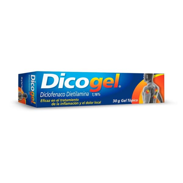 Dicogel (diclofenaco dietilamina 1.16%) 30g