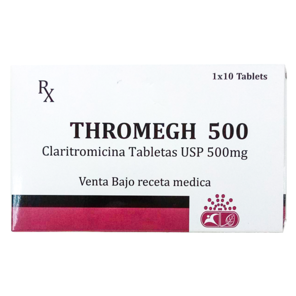 Thromegh 500mg (Claritromicina) 1 tableta
