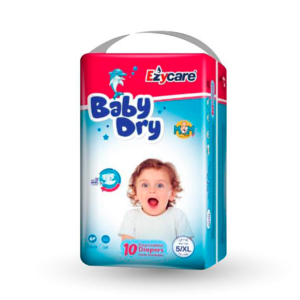 Baby Dry pañales 5-XL (10 unidades)