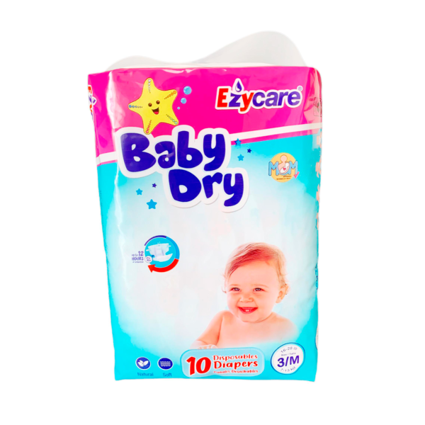 Baby Dry pañales 3-M (10 unidades)