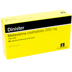 Dinister 200mg (Mebeverina clorhidrato) 1 capsula