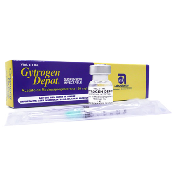 Gytrogen Depot 150mg-ml (acetato de medroxiprogesterona) 1 vial