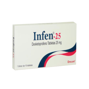 Infen 25mg (Dexketoprofeno) 1 tableta