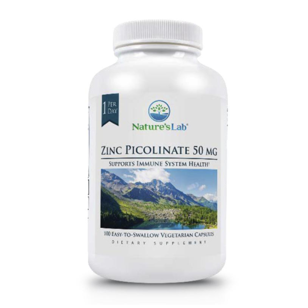 Zinc Picolinate 50 mg (100 capsulas)