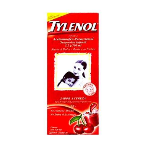 Tylenol suspension infantil 120ml (1 frasco)