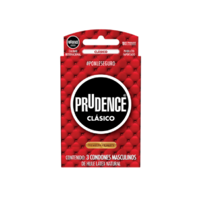 Condones Prudence Clasico (3 unidades)