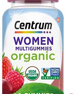 Centrum - Gomas multivitamínicos orgánicos para mujer
